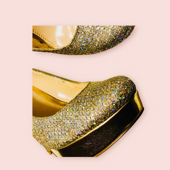 Enzo Angiolini Rhinestone Stilettos Size 7 - Picture 14 of 16